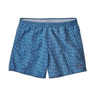 Patagonia women’s 5" Baggies Shorts Bluff River Port Blue
